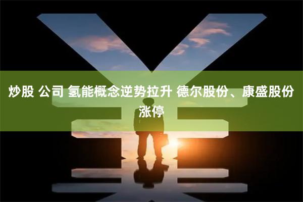 炒股 公司 氢能概念逆势拉升 德尔股份、康盛股份涨停